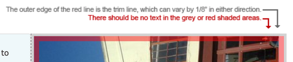 Incorrectly designed bleed example